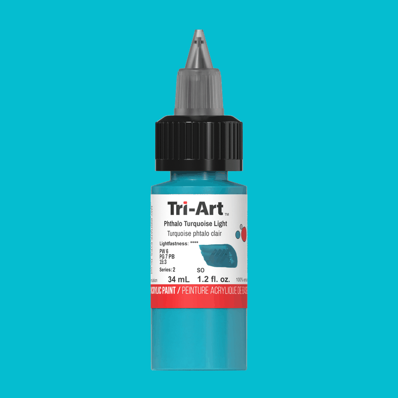 Tri-Art Low Viscosity - Phthalo Turquoise Light