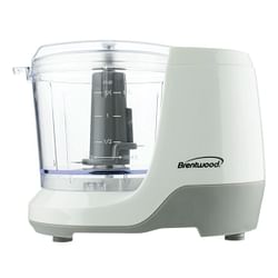 Brentwood 1.5 Cup Mini Food Chopper in White - Free Shipping