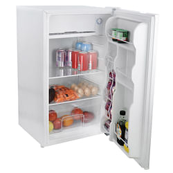 MegaChef 3.2 cu. ft. Compact Freestanding Mini Refrigerator in White - Free Shipping