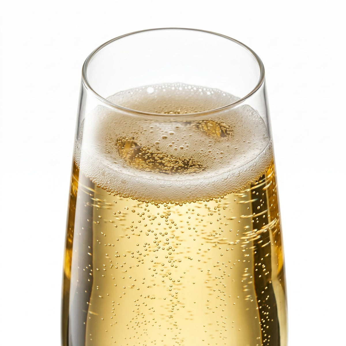 Stemless Champagne Flutes, Set of 4, 230 ml (7.8 oz)