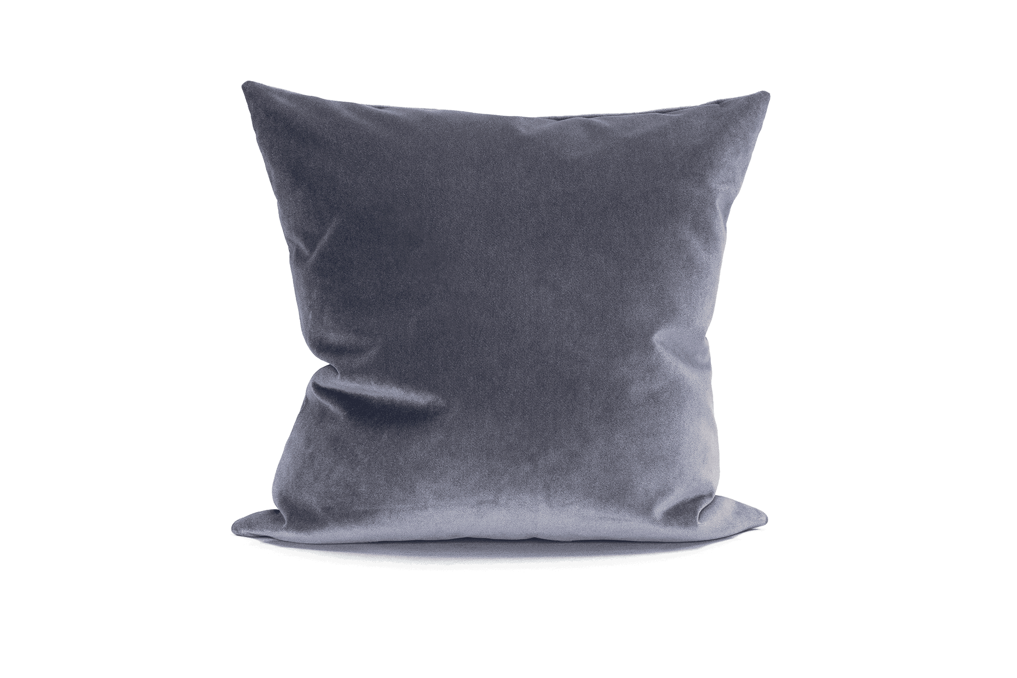 Grey Velvet Cushion Cover