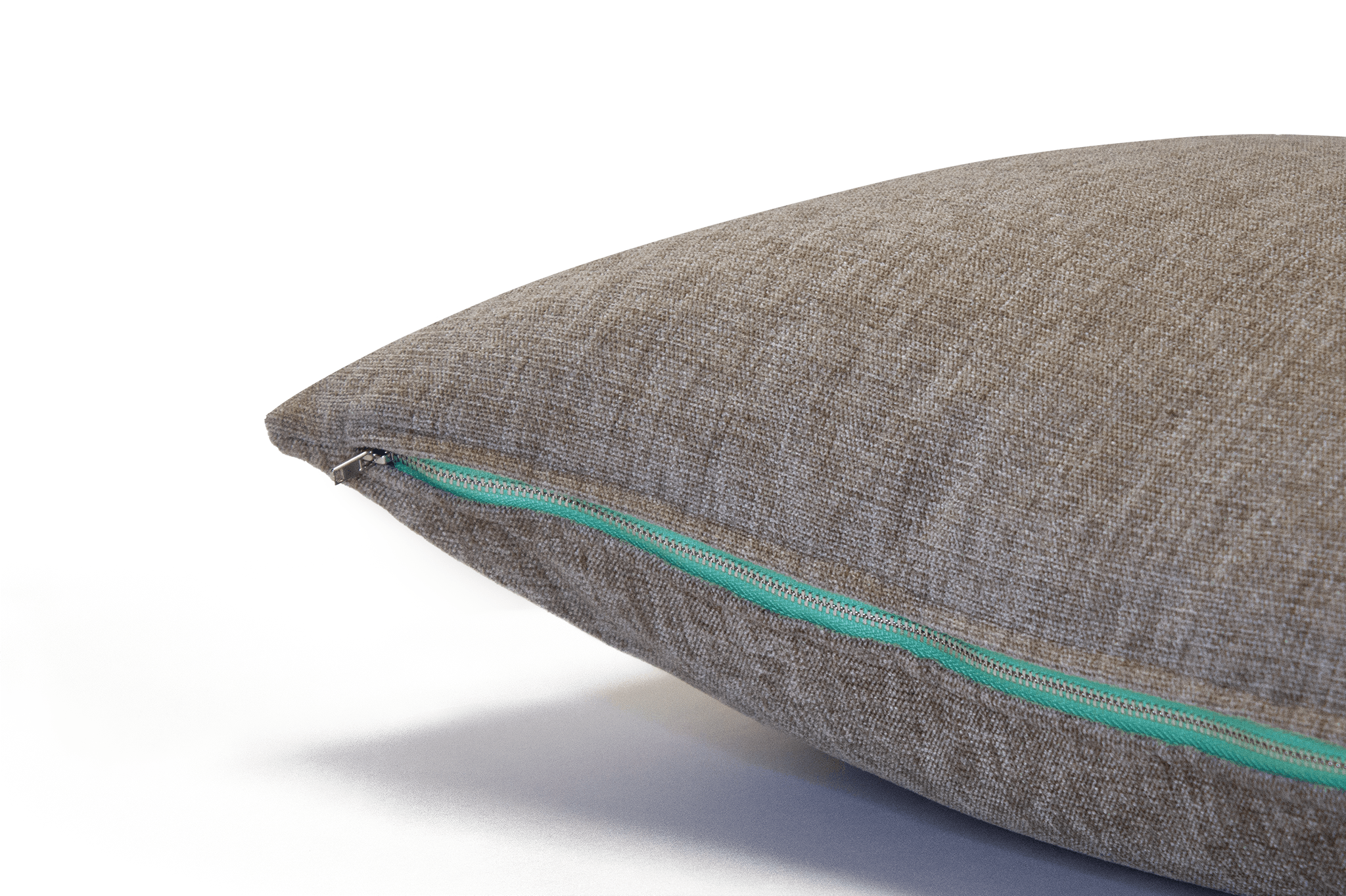 Cement Chenille Cushion Cover