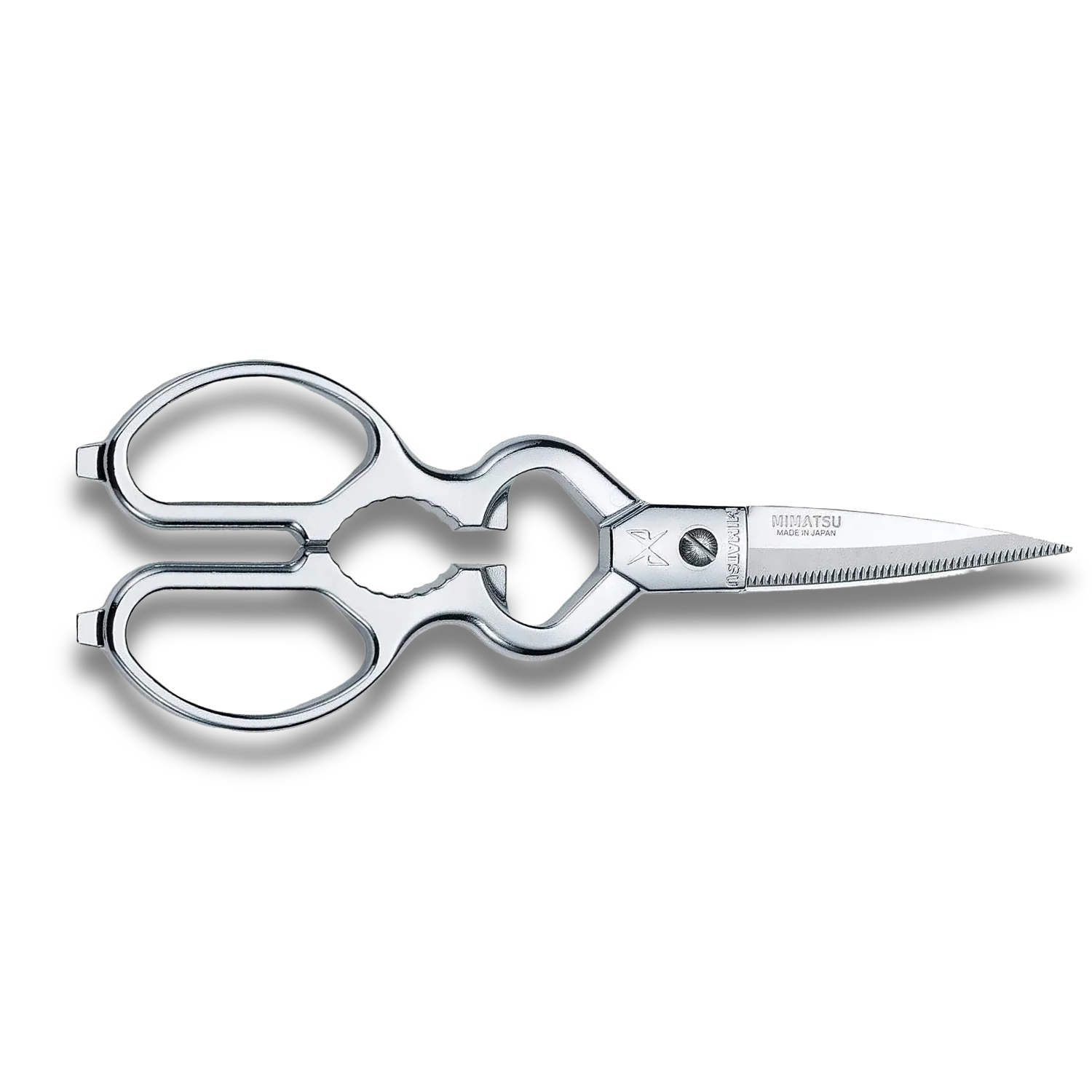 MIMATSU Stainless Steel Kitchen Scissors – Screw-Type | Made in Japan