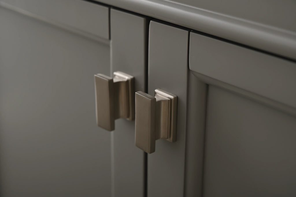 Milano 30" Single Sink Vanity with White Quartz Top