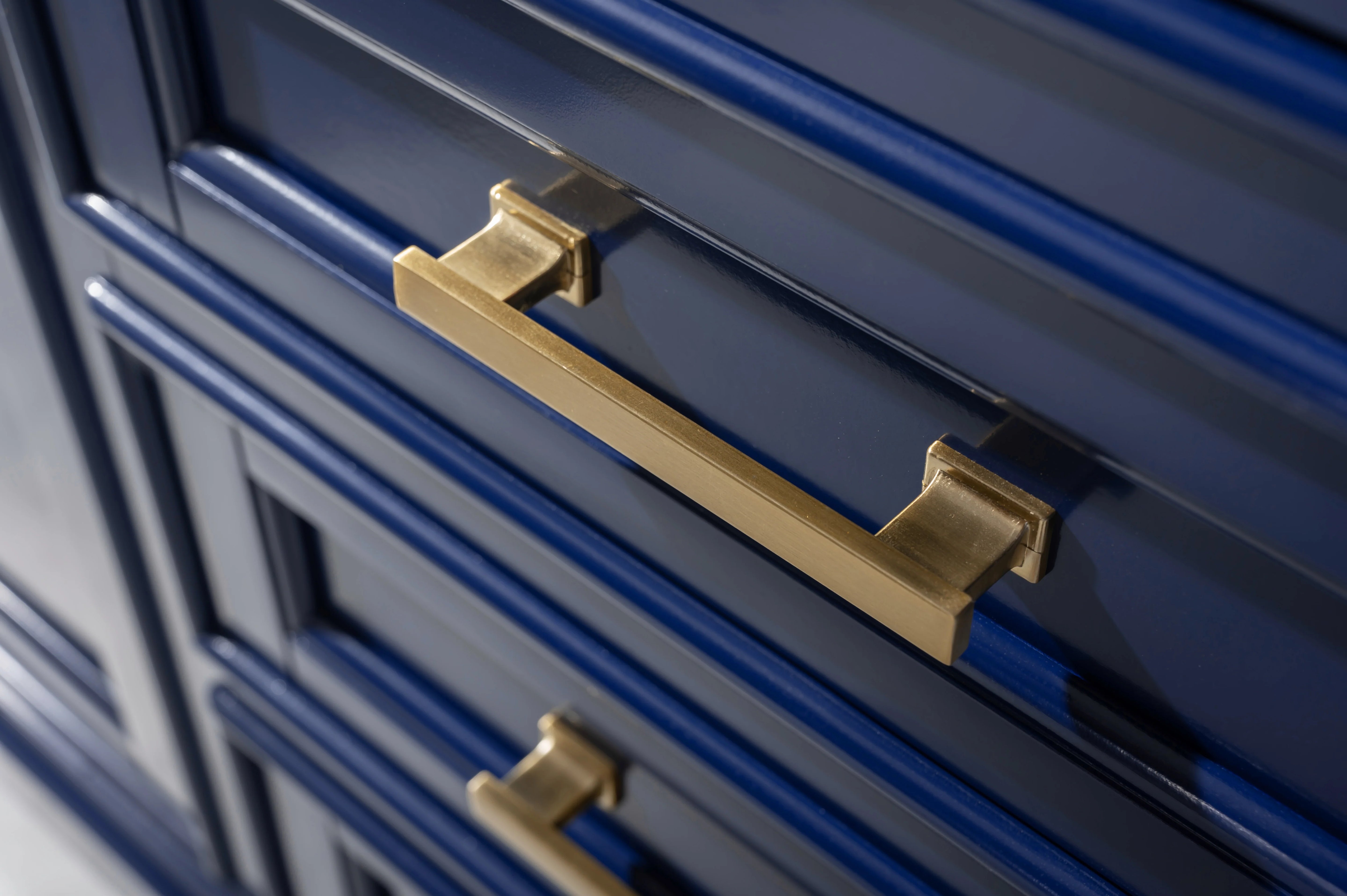 Milano 54" Single Sink Vanity with White Quartz Top