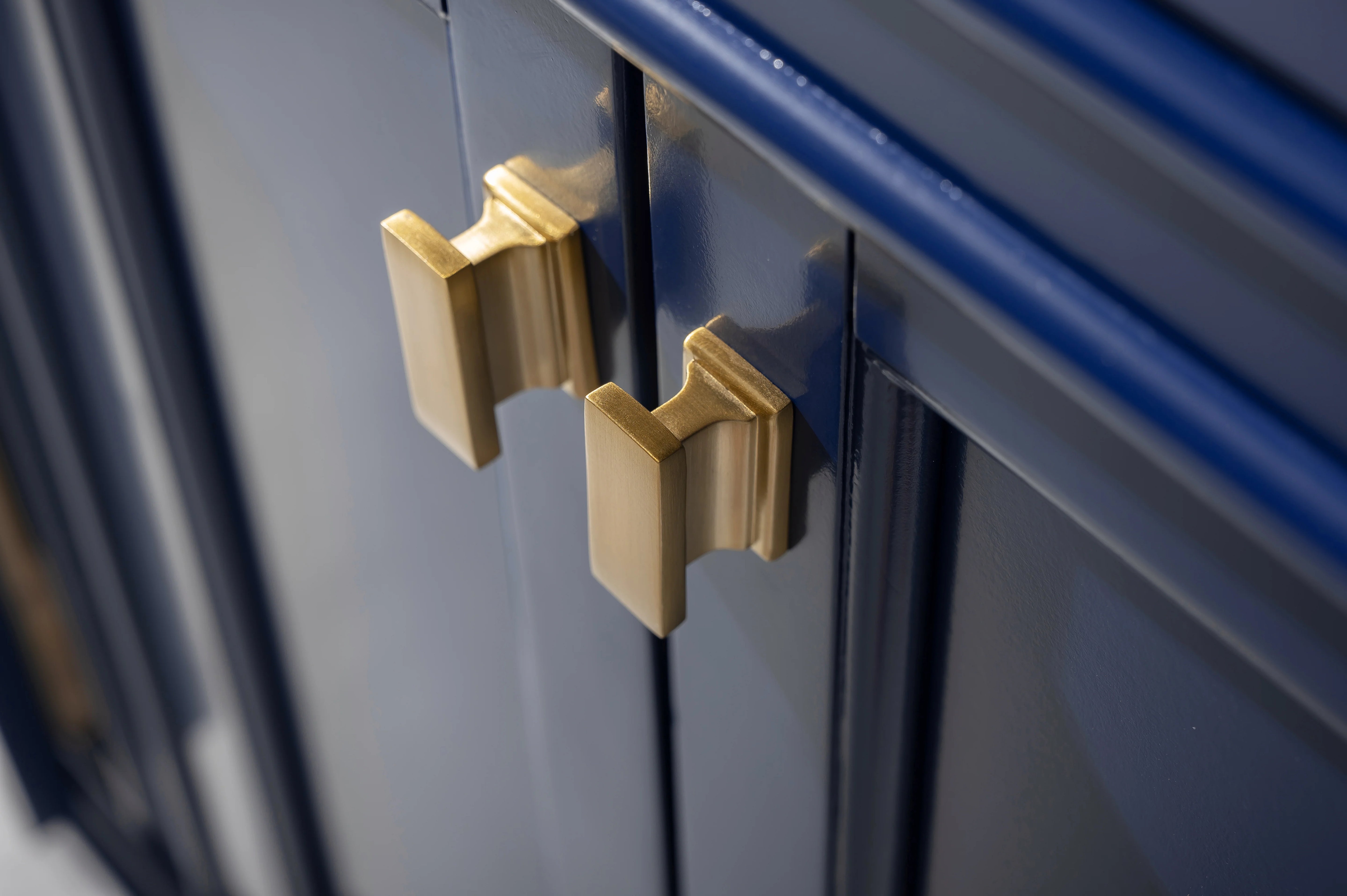 Milano 84" Double Sink Vanity with White Quartz Top