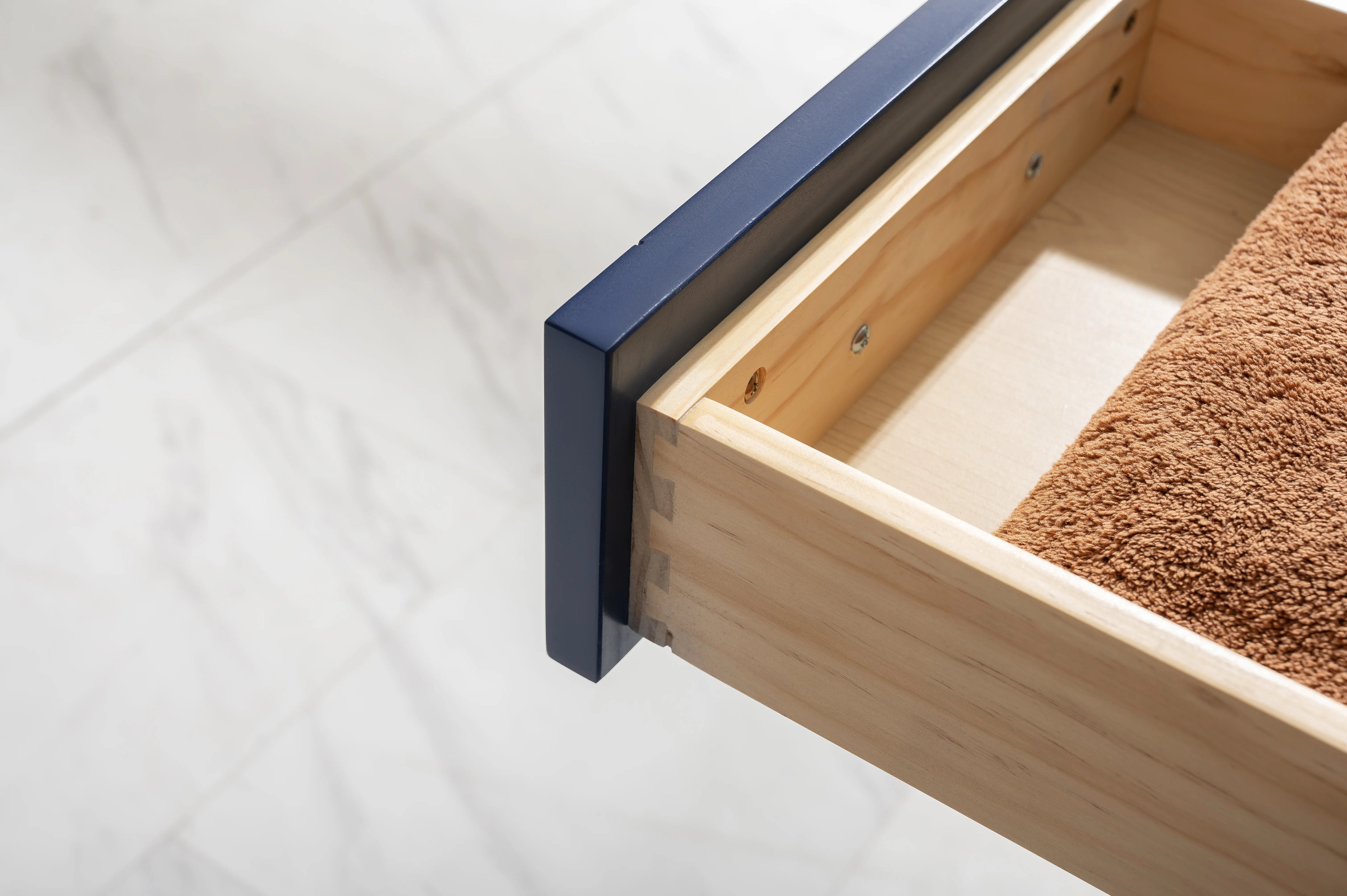 Milano 84" Double Sink Vanity with White Quartz Top