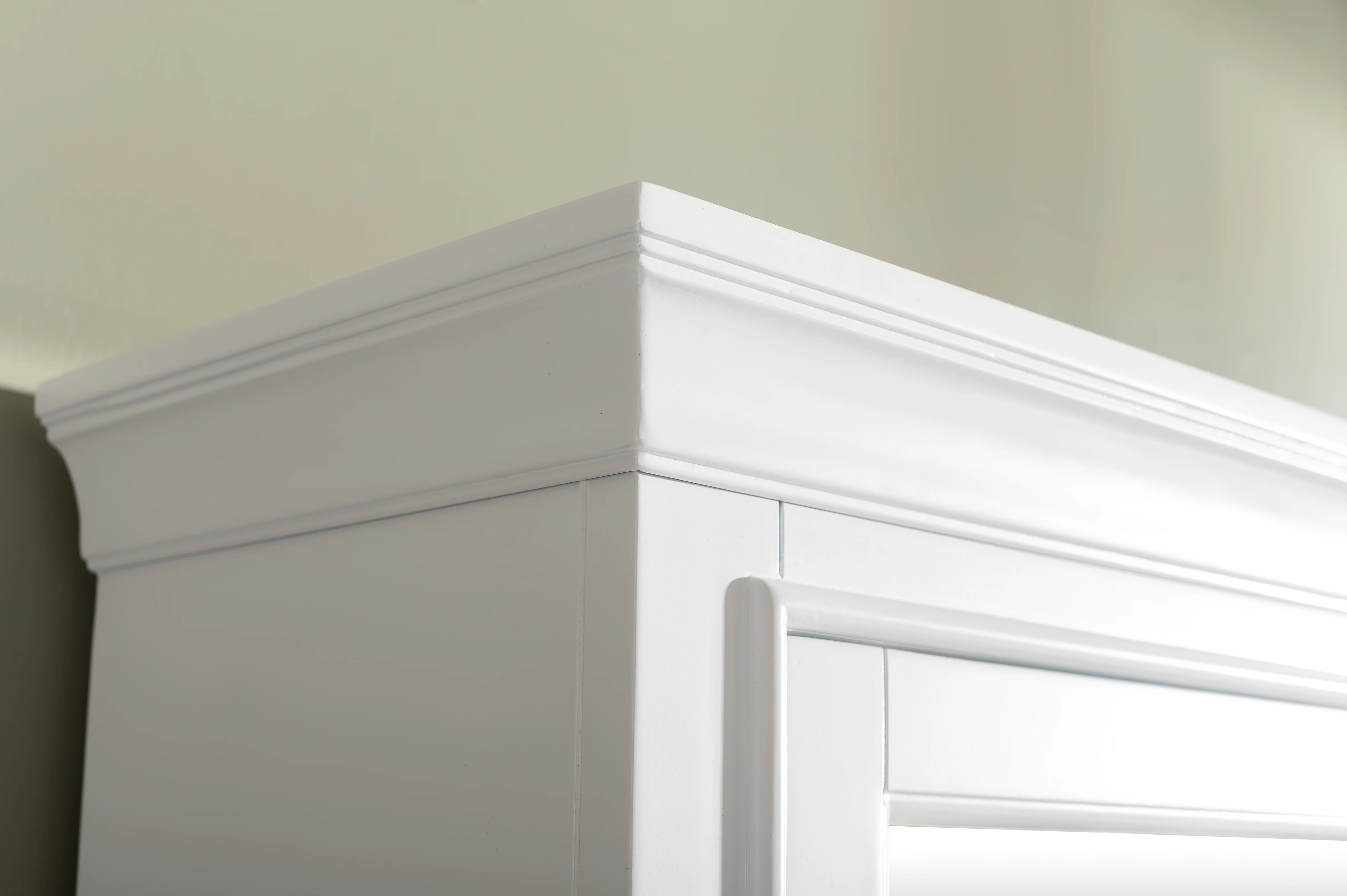 Milano 84" Modular Double Sink Vanity Set with White Quartz Top