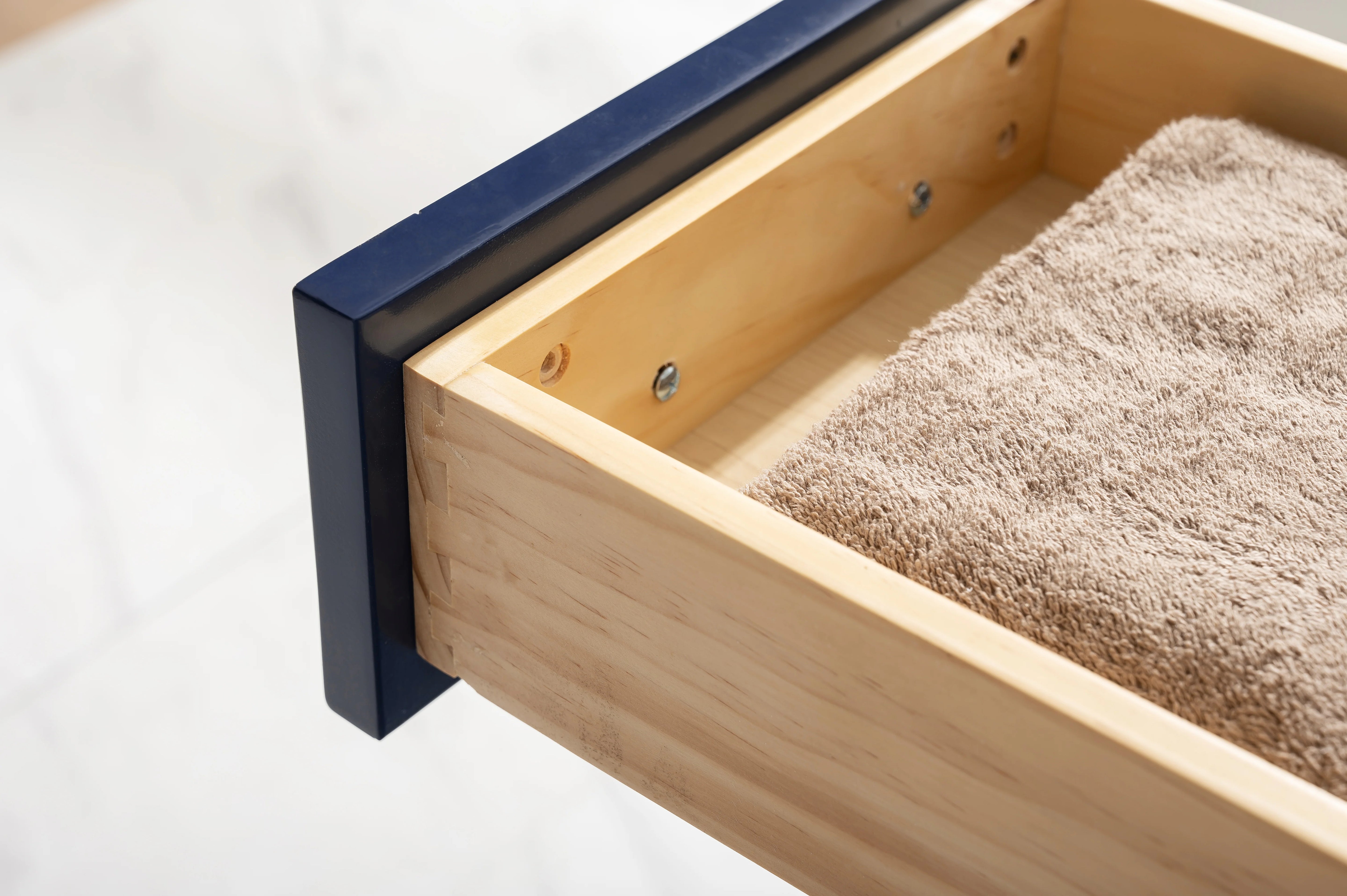 Milano 96" Modular Double Sink Vanity Set with White Quartz Top