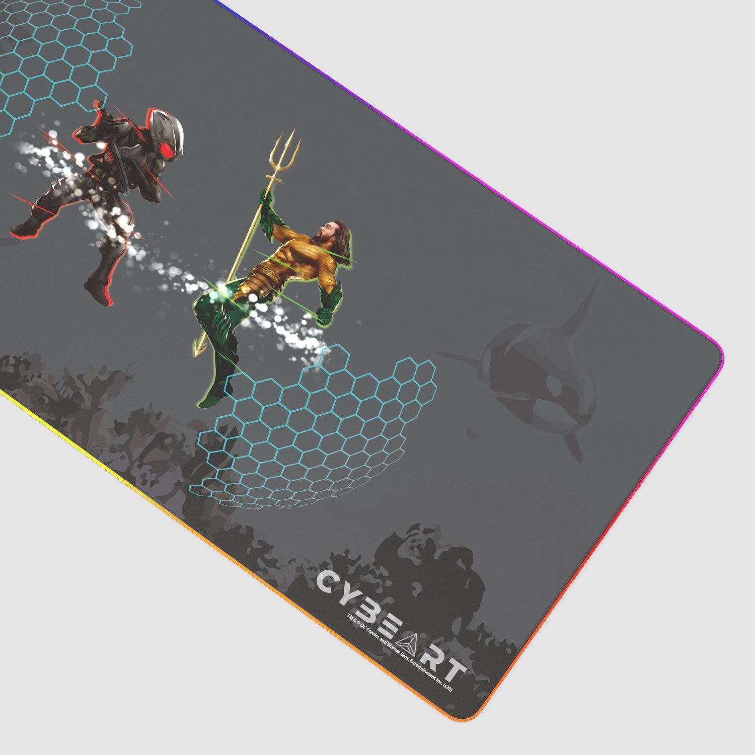Aquaman Vs. Black Manta Gaming Mouse Pad