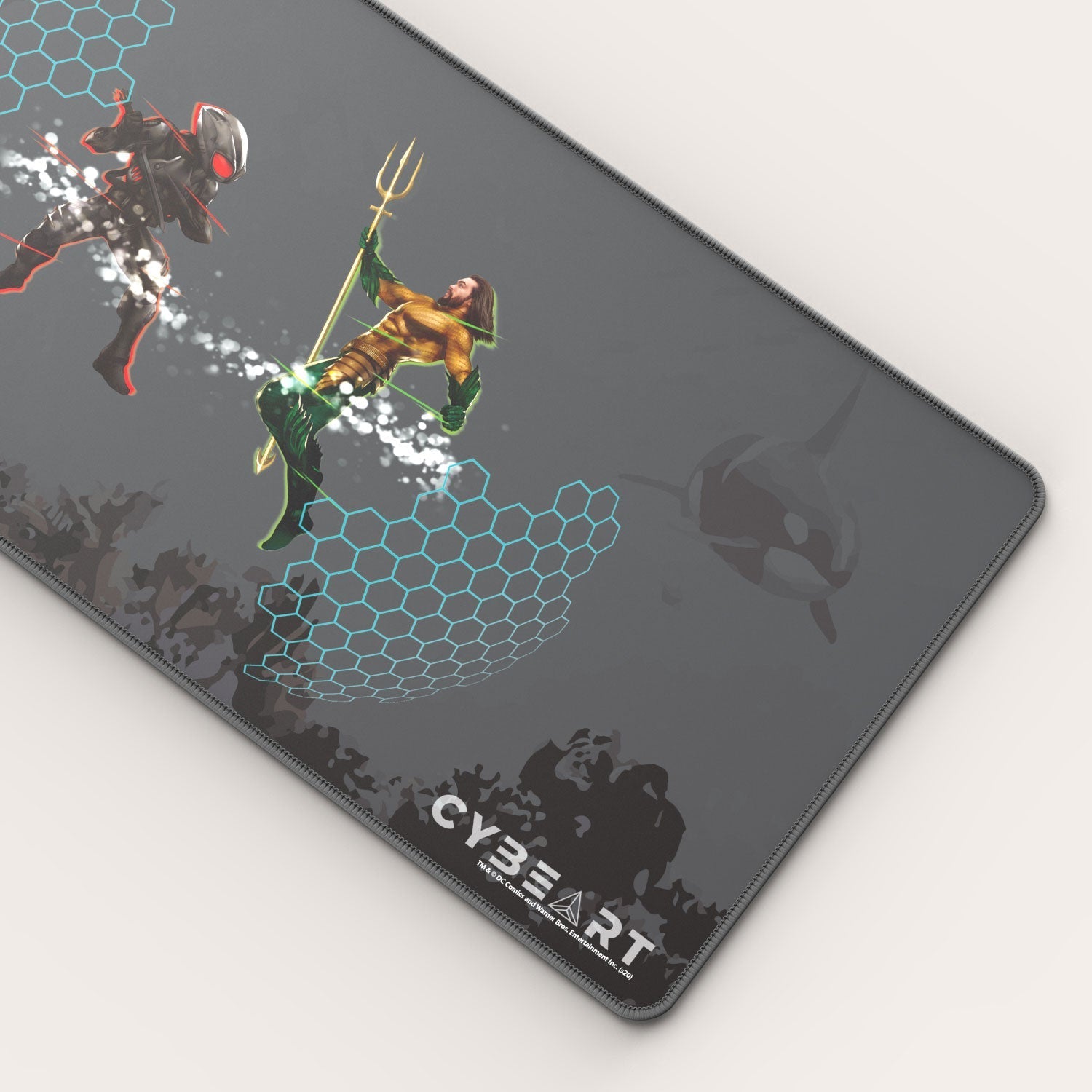 Aquaman Vs. Black Manta Gaming Mouse Pad