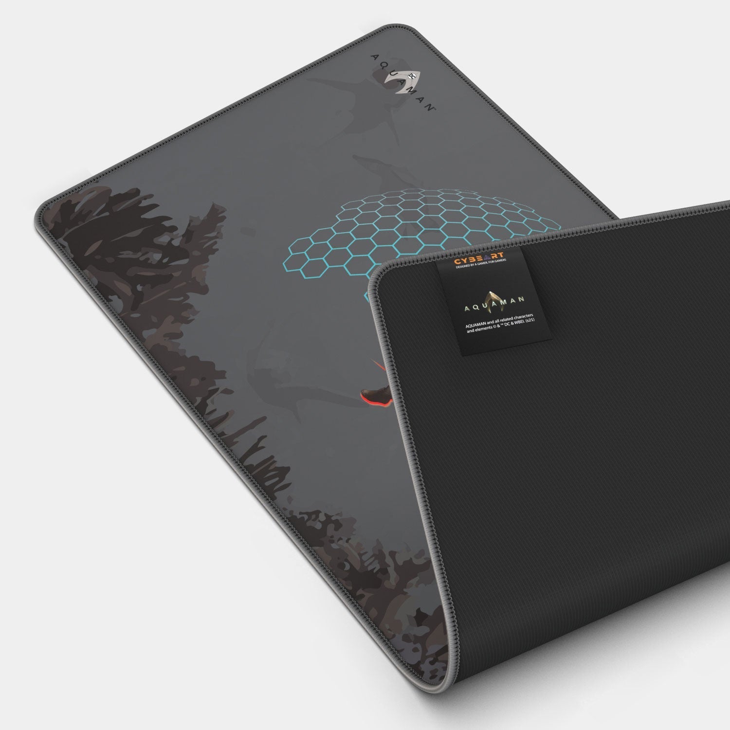 Aquaman Vs. Black Manta Gaming Mouse Pad