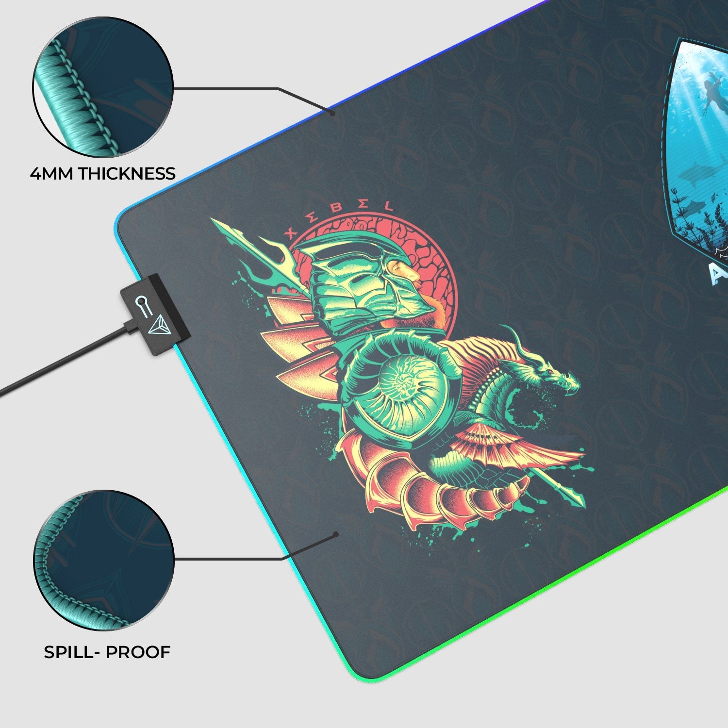 Aquaman - XEBEL Kingdom Gaming Mouse Pad