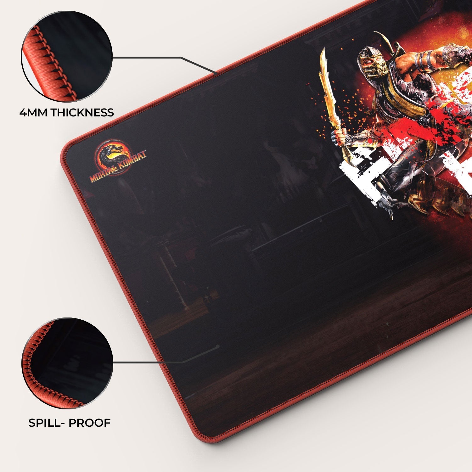 Mortal Kombat - FINISH HIM Gaming Mouse Pad