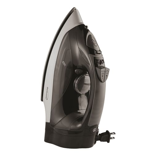 Brentwood Steam Iron With Retractable Cord - Black - Free Shipping