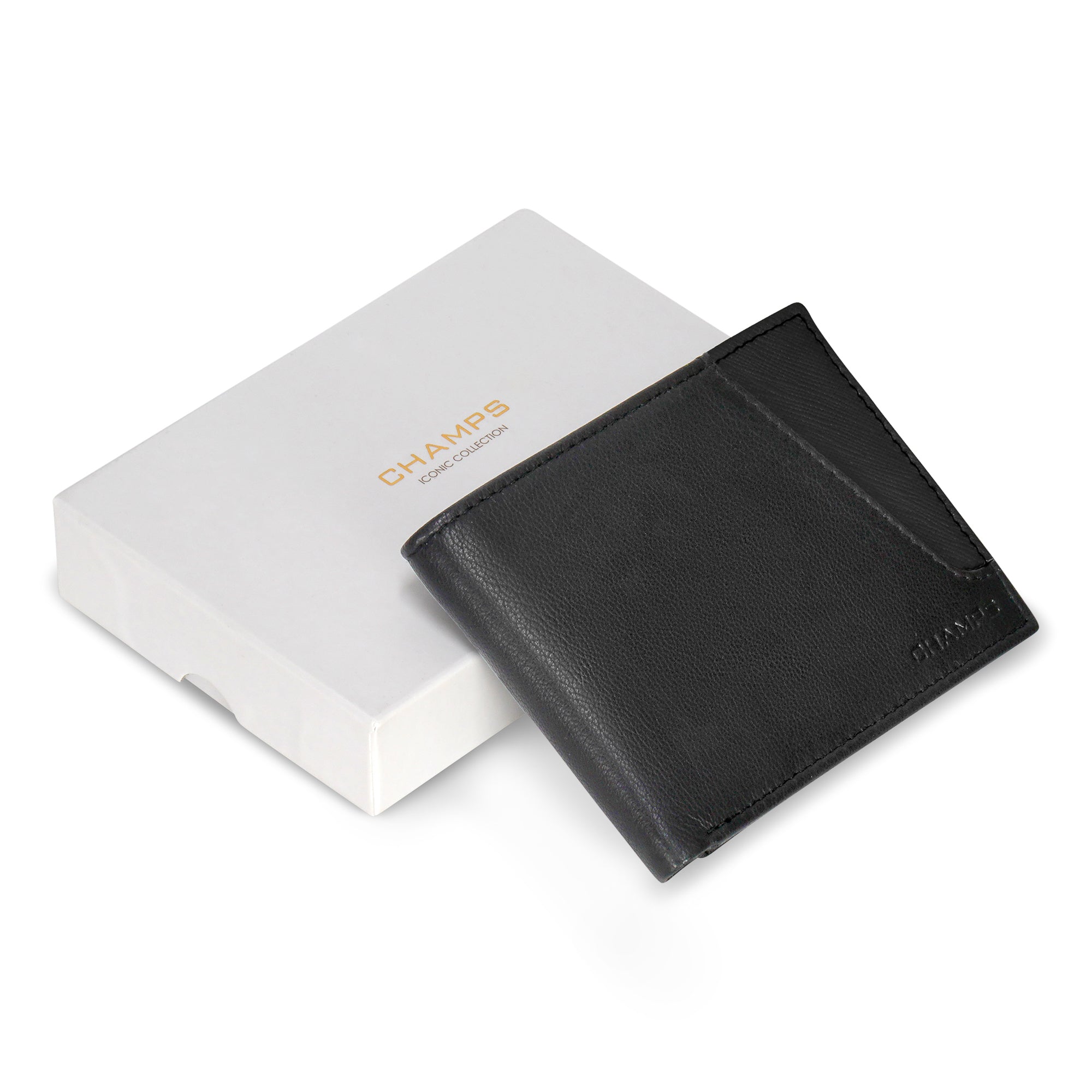 Iconic / Leather Bi-Fold Wallet