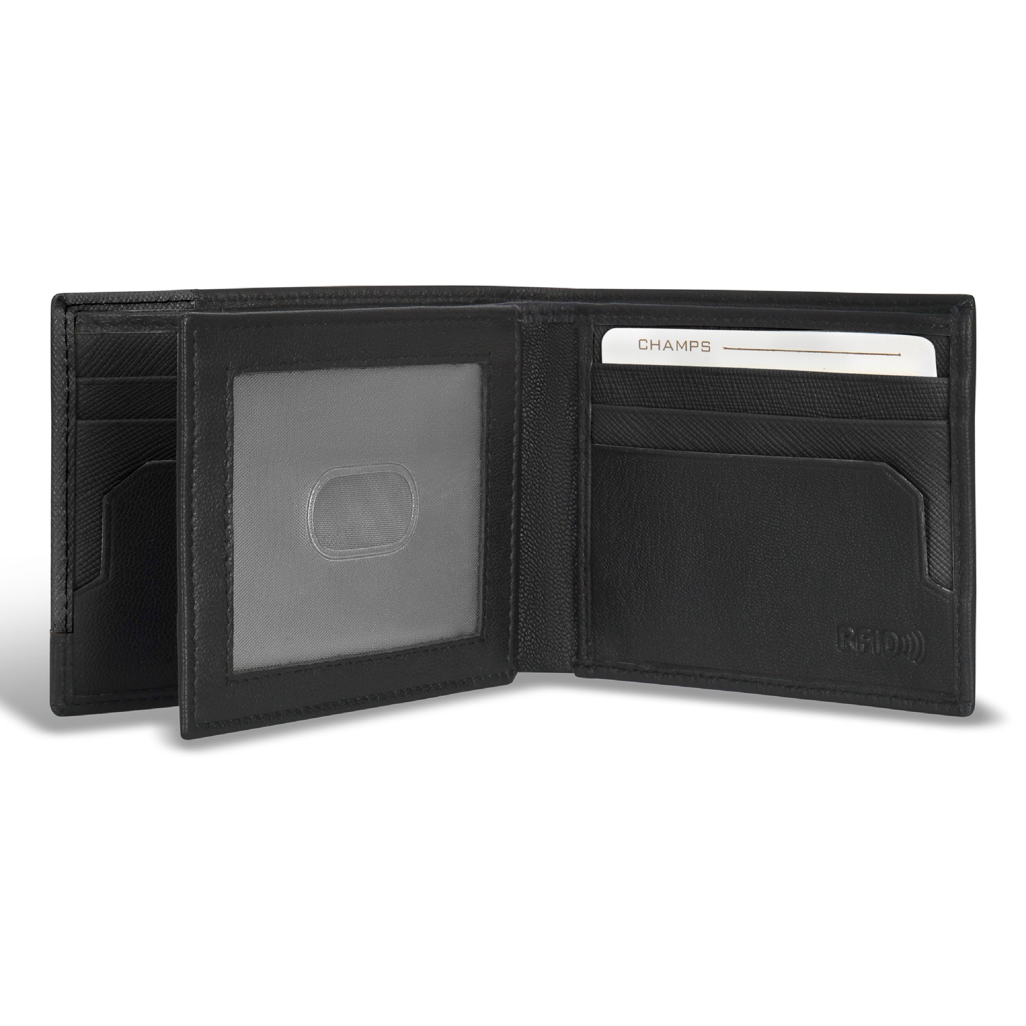 Iconic / Leather Center Wing Wallet