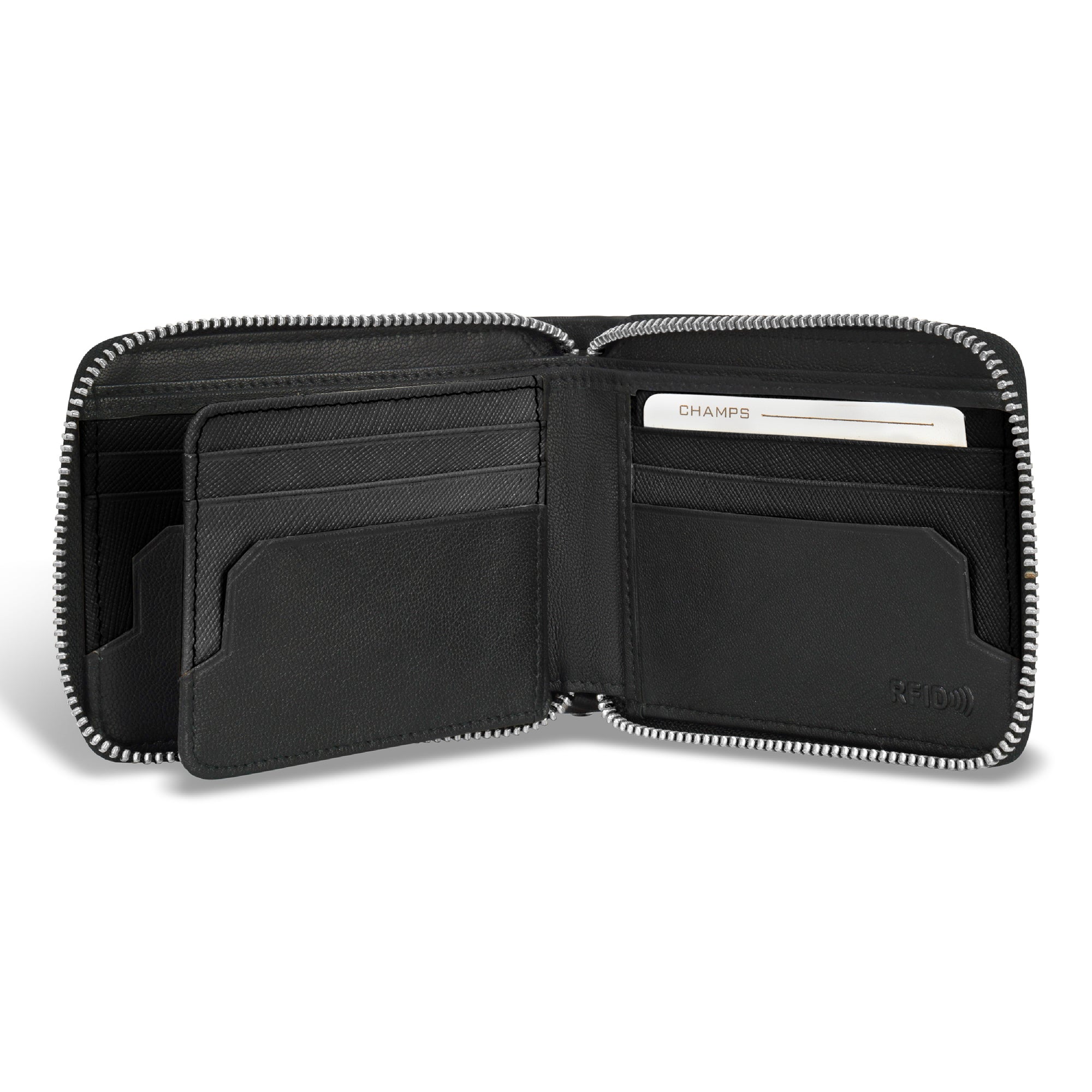 Iconic / Leather Zip Around Wallet