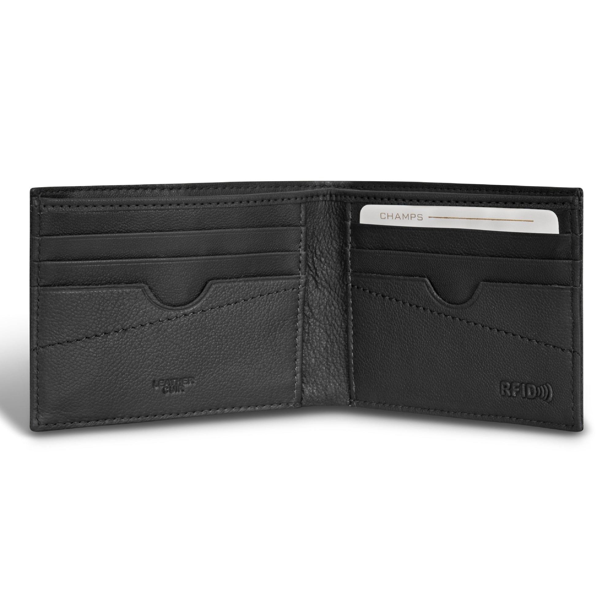 Camo / Leather Bi-Fold Wallet