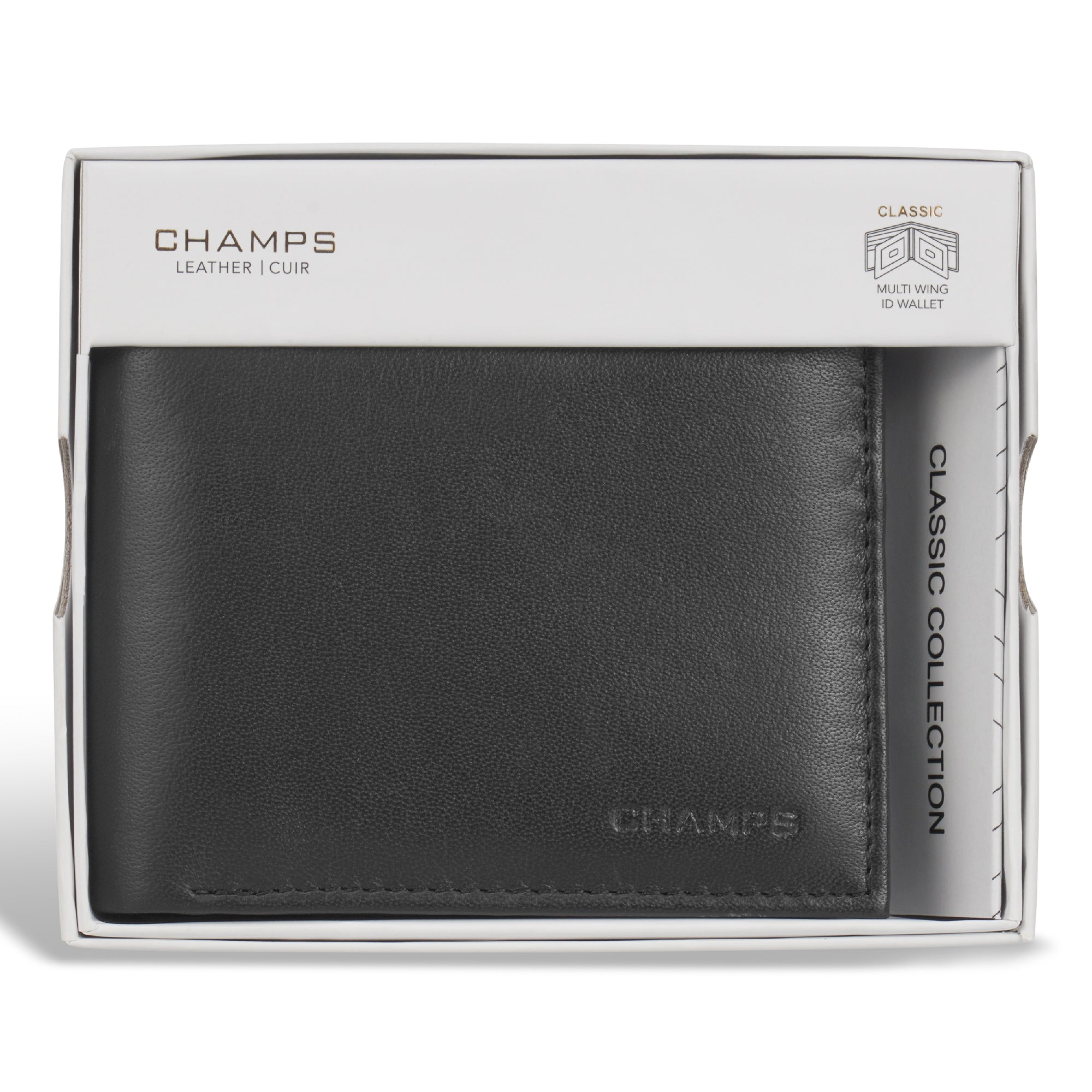 Classic / Leather Multi-Wing ID Wallet