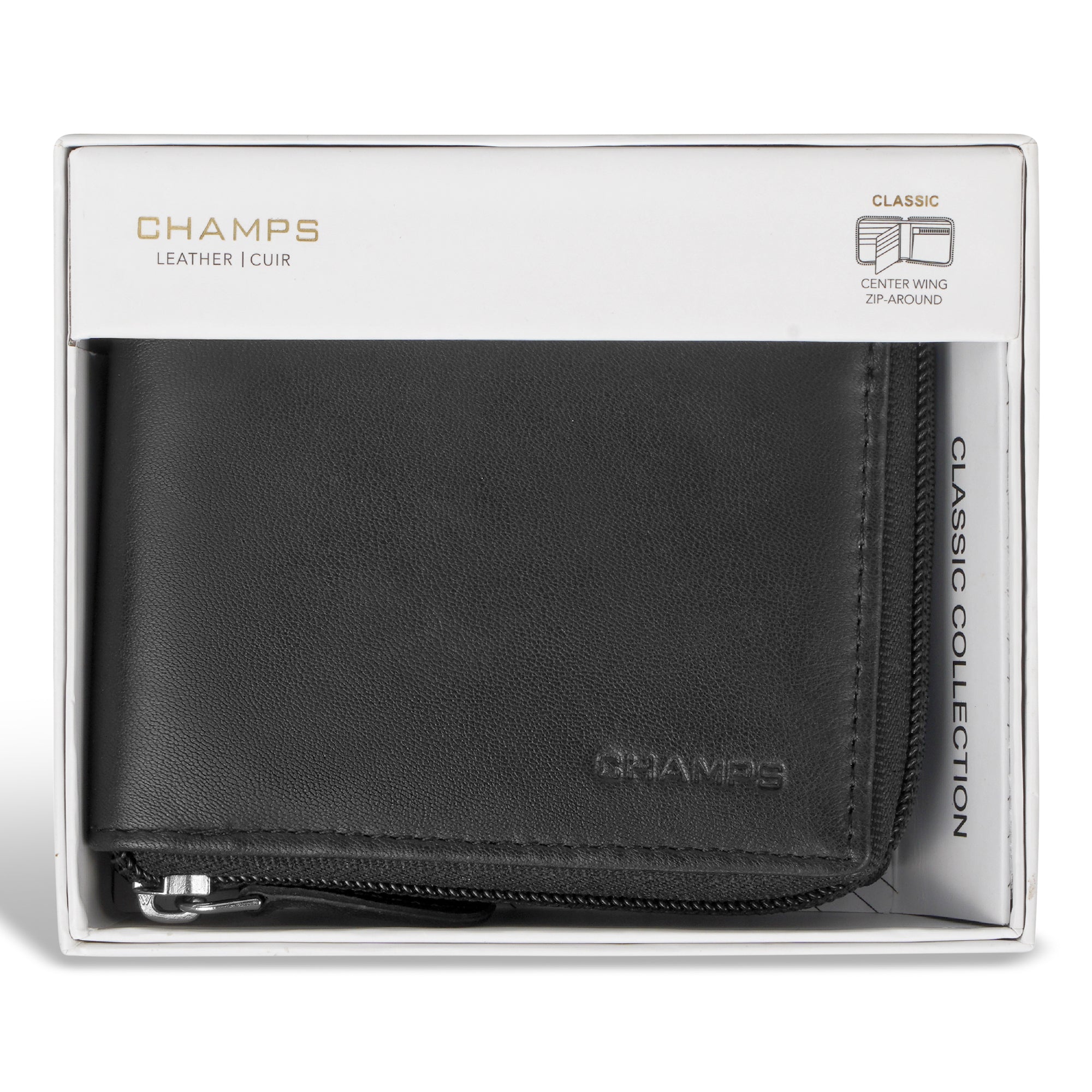 Classic / Leather Zip-Around Wallet