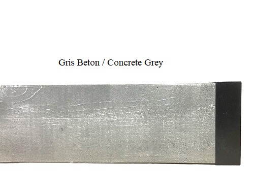 Étagère Style manteau de foyer avec embouts en métal