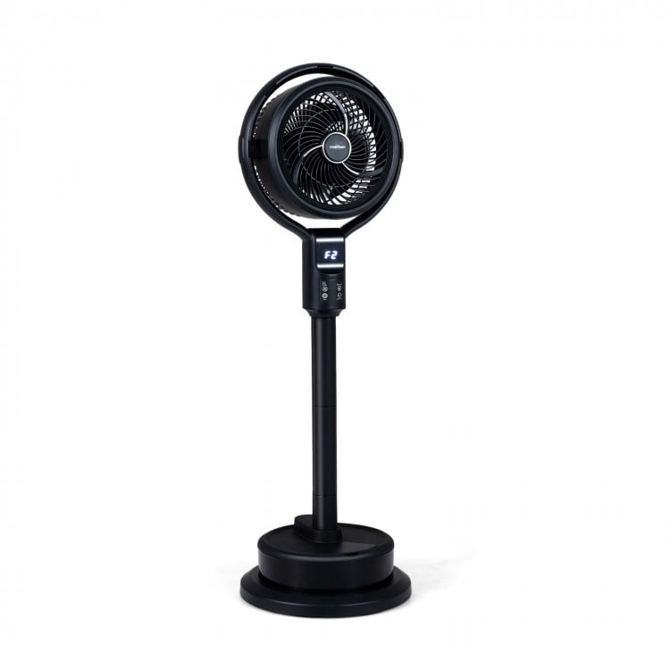 Misting Pedestal Fan Air Circulator with 90° Auto Oscillation Floor Standing Fan with 8 Speeds