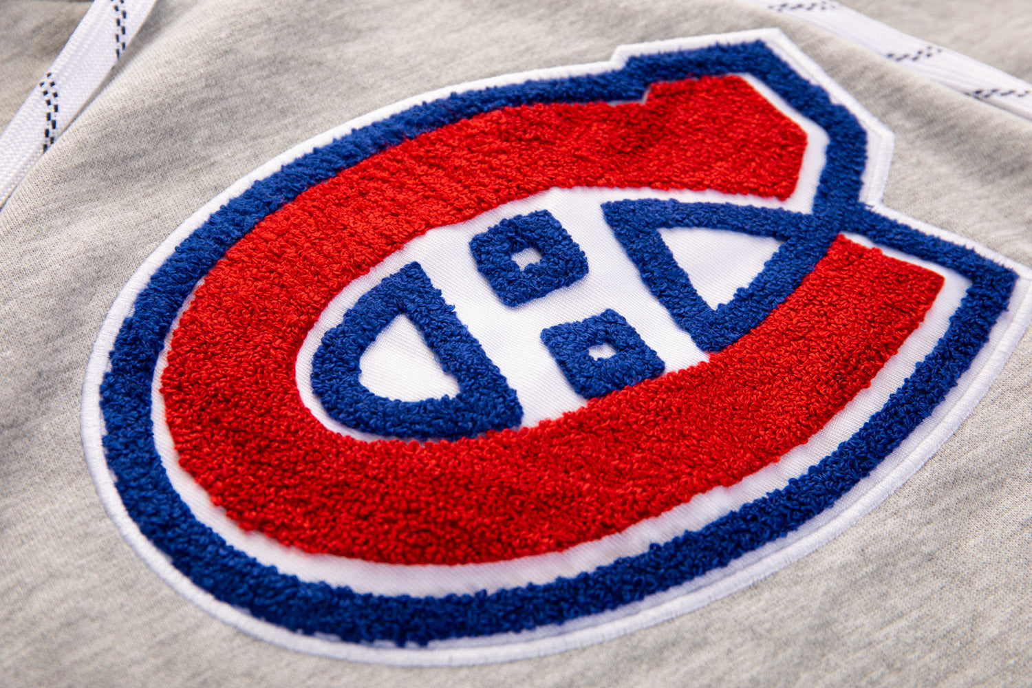 Montreal Canadiens "Muskoka Style" Premium Chenille Woven Logo Hoodie