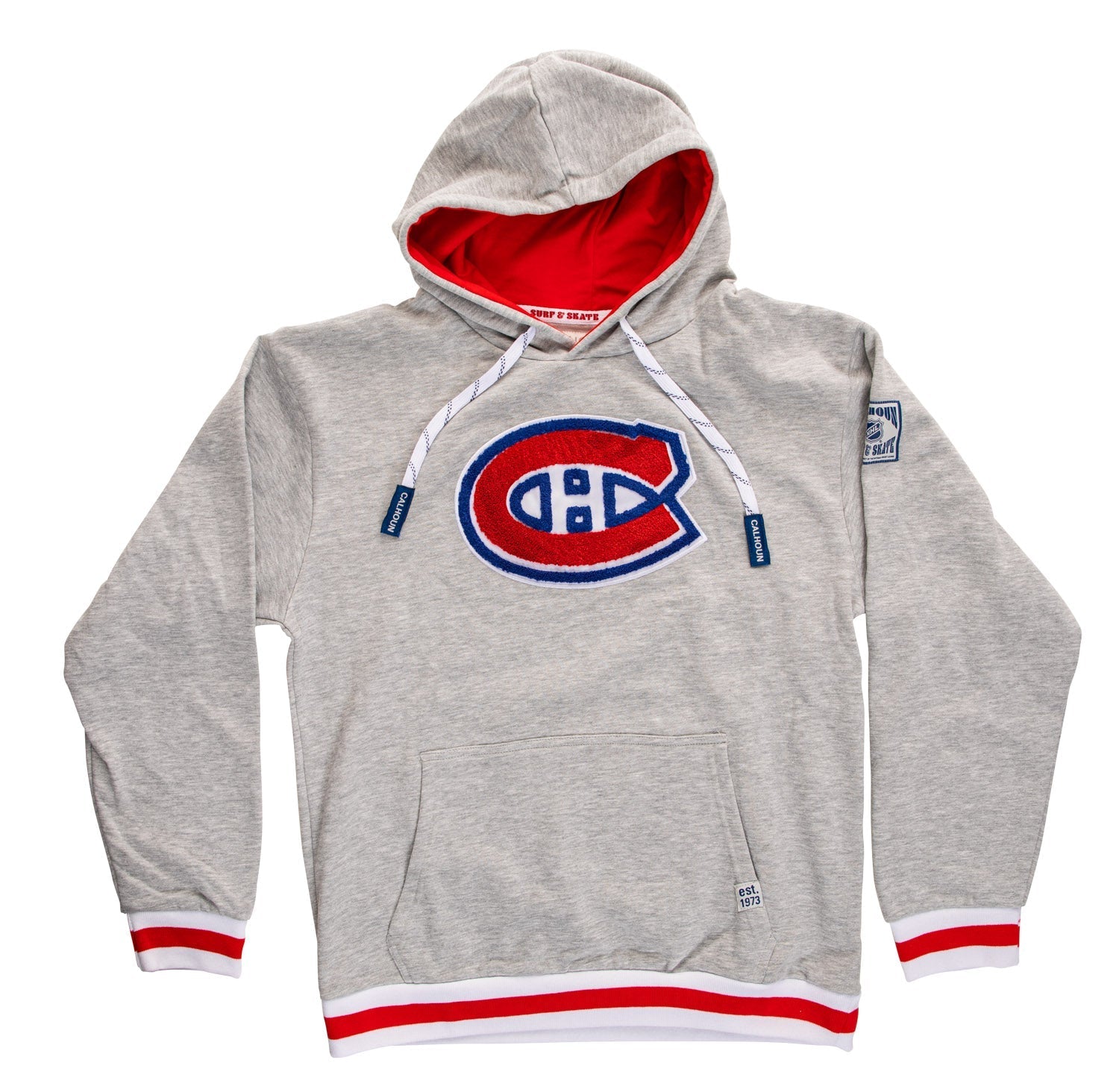 Montreal Canadiens "Muskoka Style" Premium Chenille Woven Logo Hoodie