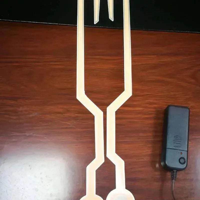 Motorcycle LED Helmet Signal Strip Kit