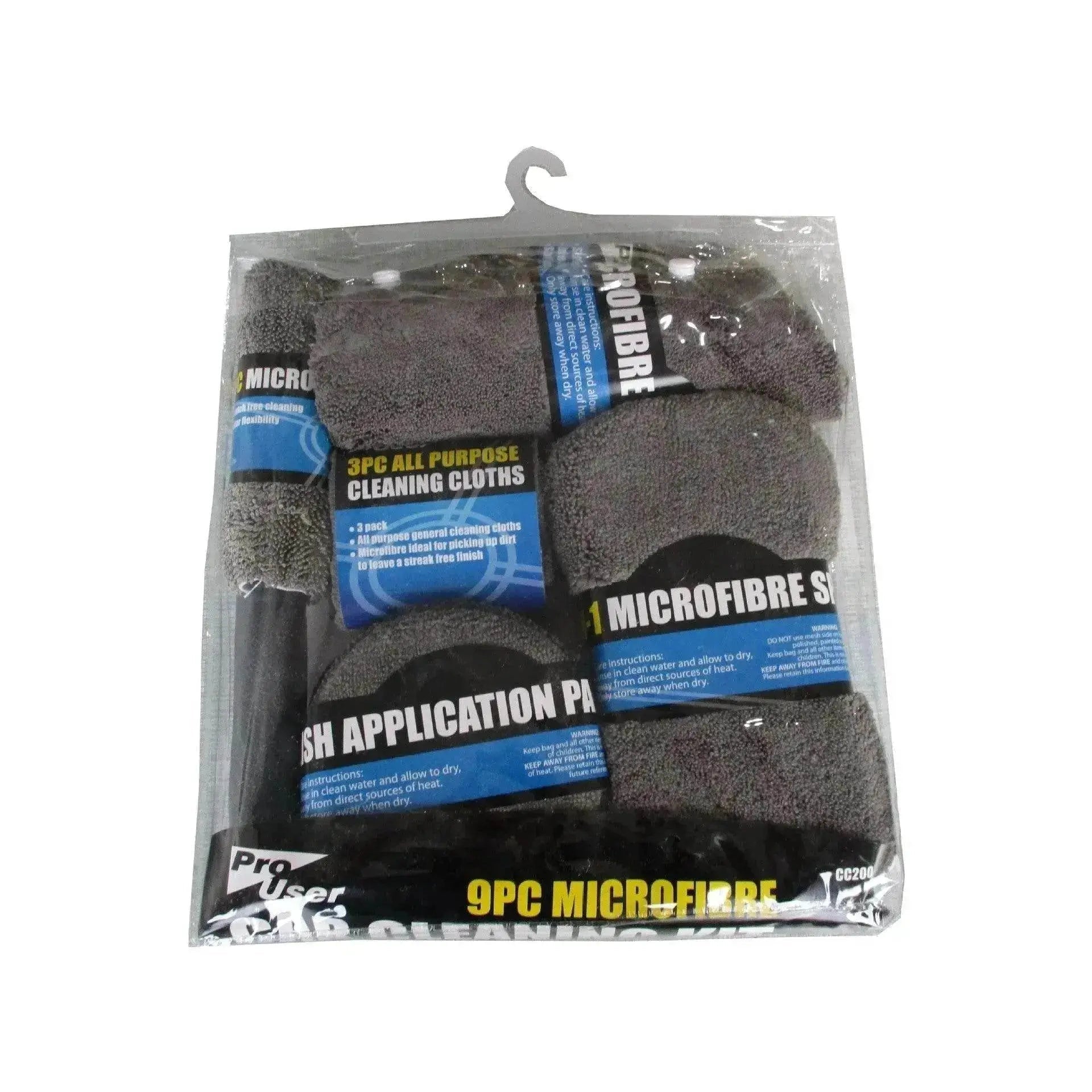 Multifunctional Household Car Wash Cleaning Nine Piece Set