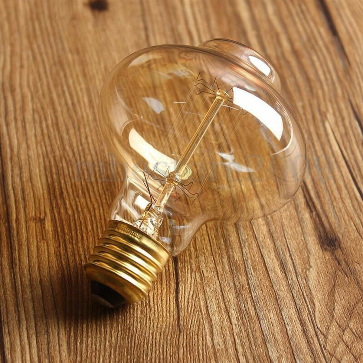 E26 MushRoom 60W Vintage Retro Industrial Filament Bulb 5 Pack ~ 1632