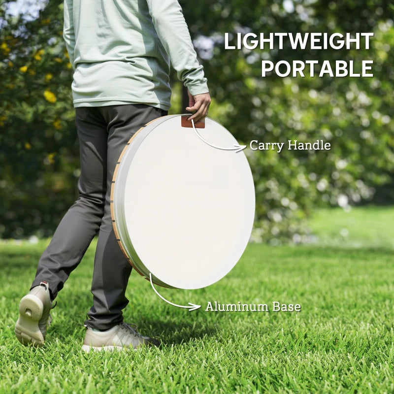 Foot Control Outdoor Shower Kit Portable Camping Shower Adjustable Aluminum Weatherproof