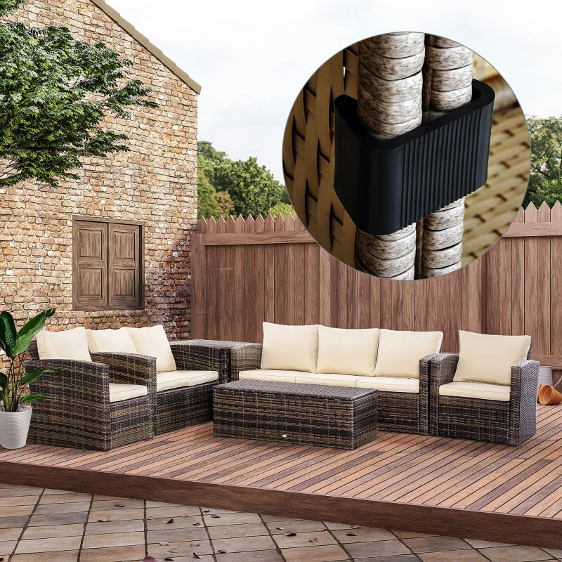 Set of 10 Fasteners Clip Outdoor Furniture Connectors Rattan Wicker Sofa Connectors