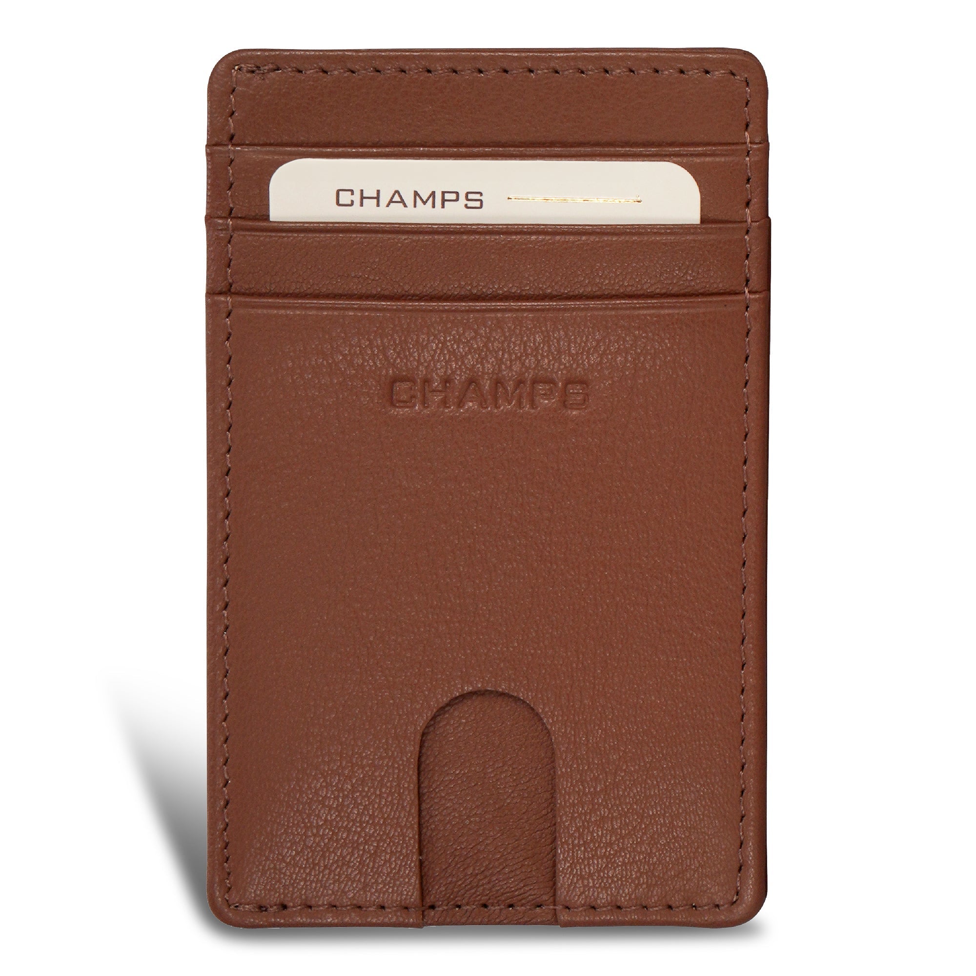 Onyx / Leather Access Card Case