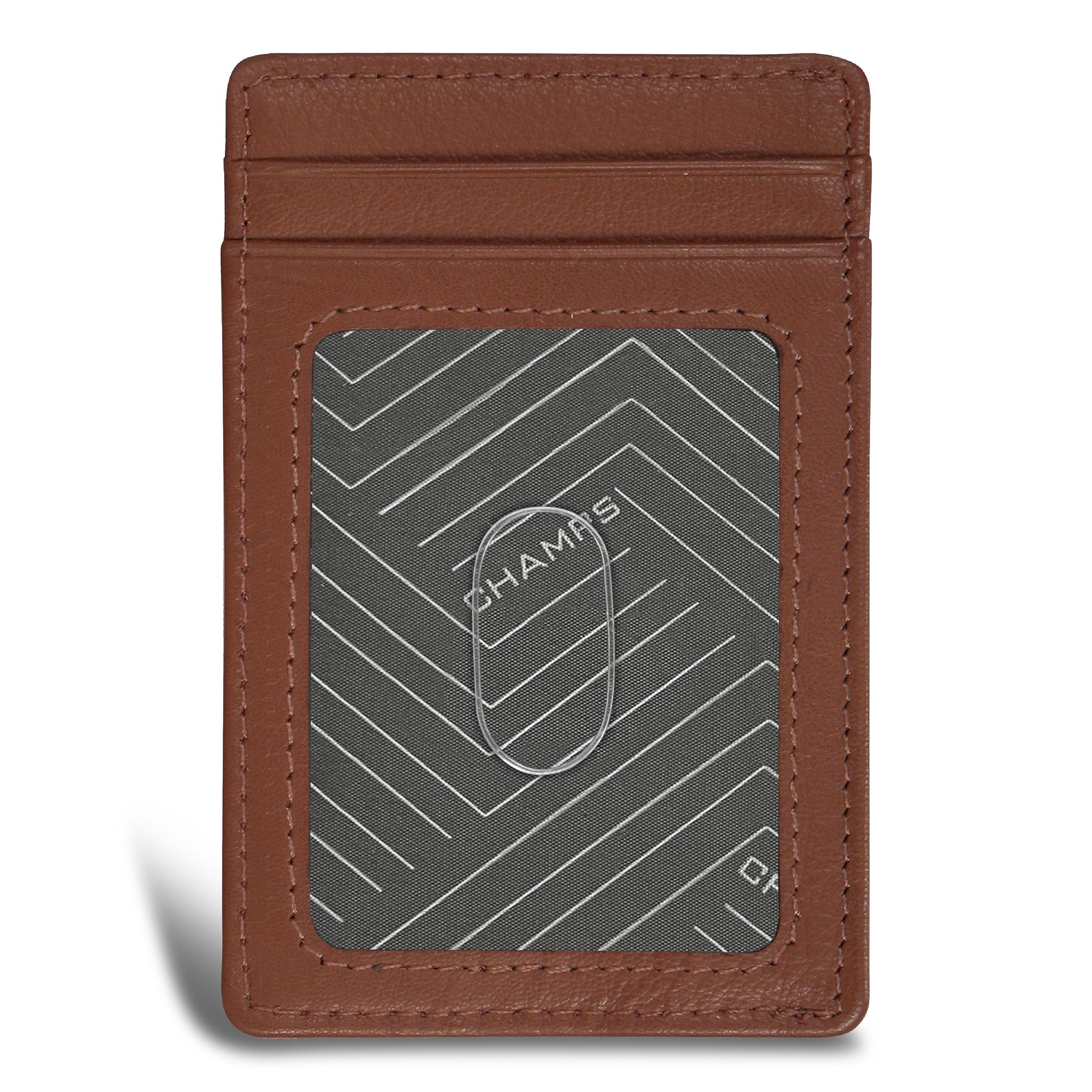 Onyx / Leather Access Card Case