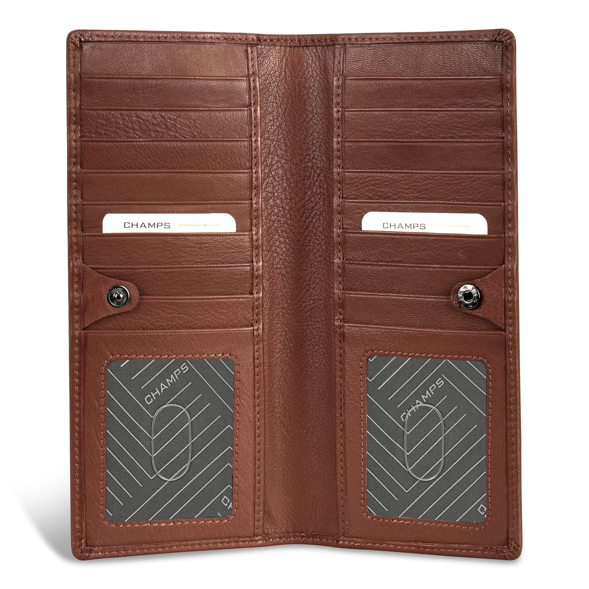 Onyx / Leather Breast Wallet