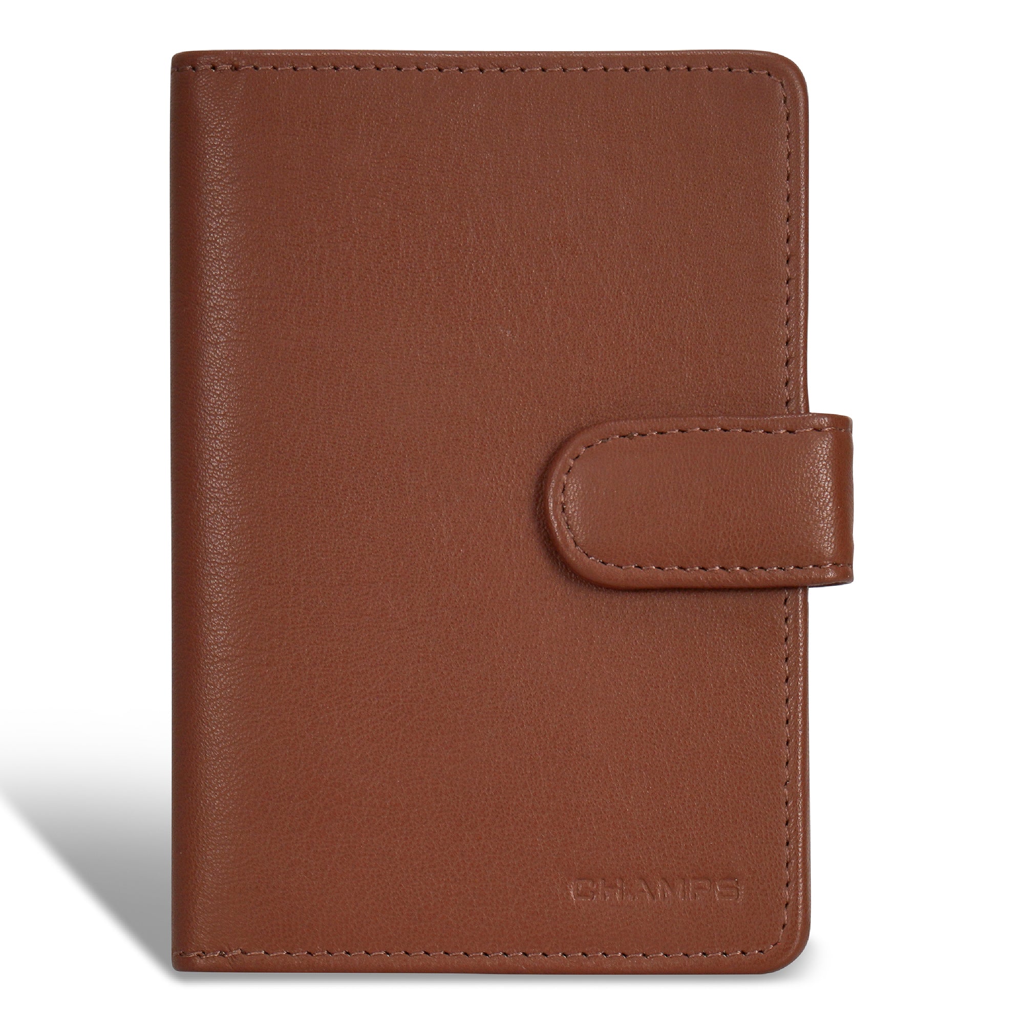 Onyx / Leather Passport Case
