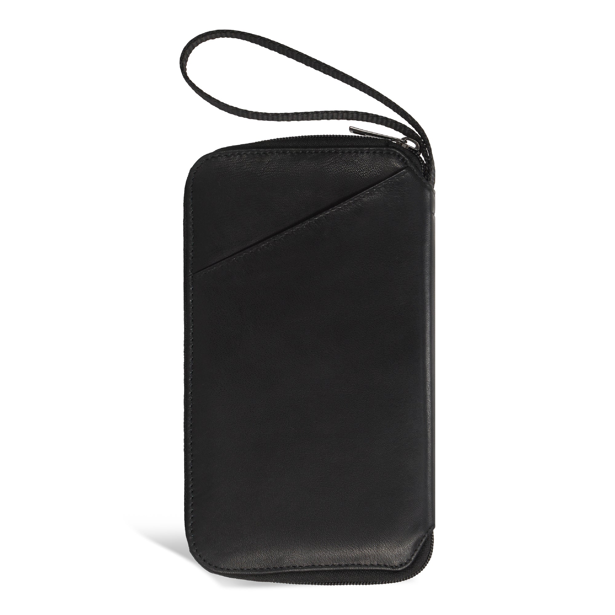 Onyx / Leather Multi Passport Case