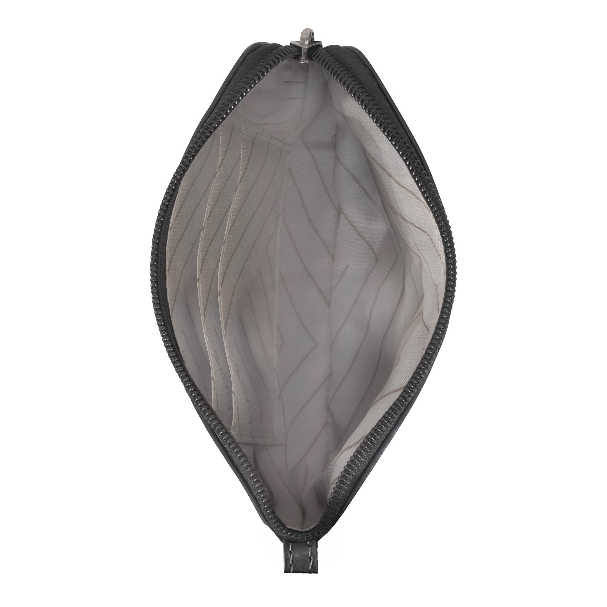 Onyx / Leather Wristlet