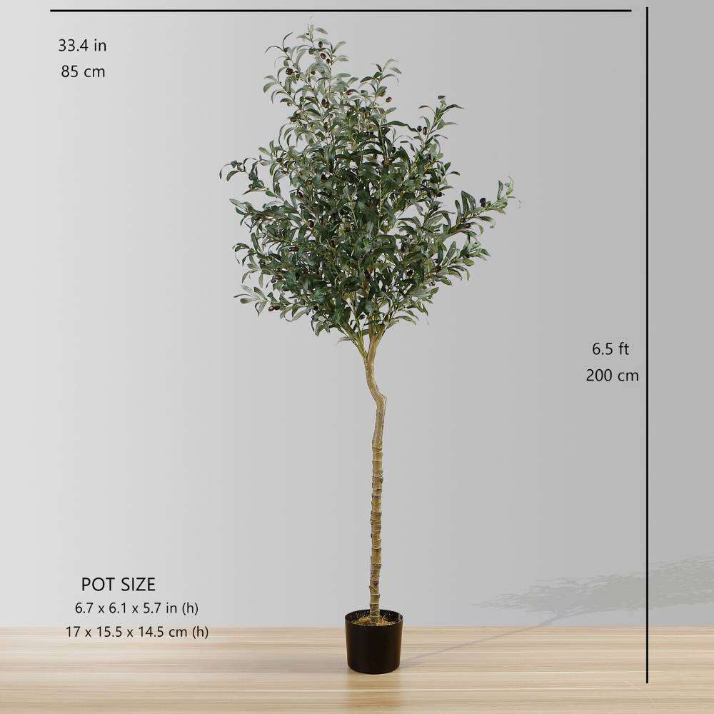 Oli Artificial Olive Tree Potted Plant (Multiple Sizes)