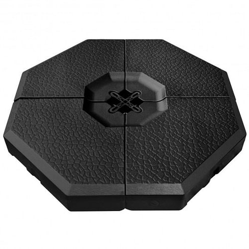 4 Pieces Patio Cantilever Offset Umbrella Weights Base Plate Set - Free Shipping