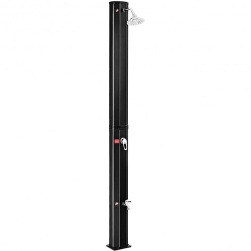 7.2 Feet Adjustable Outdoor Solar Heating Shower Head - Free Shipping