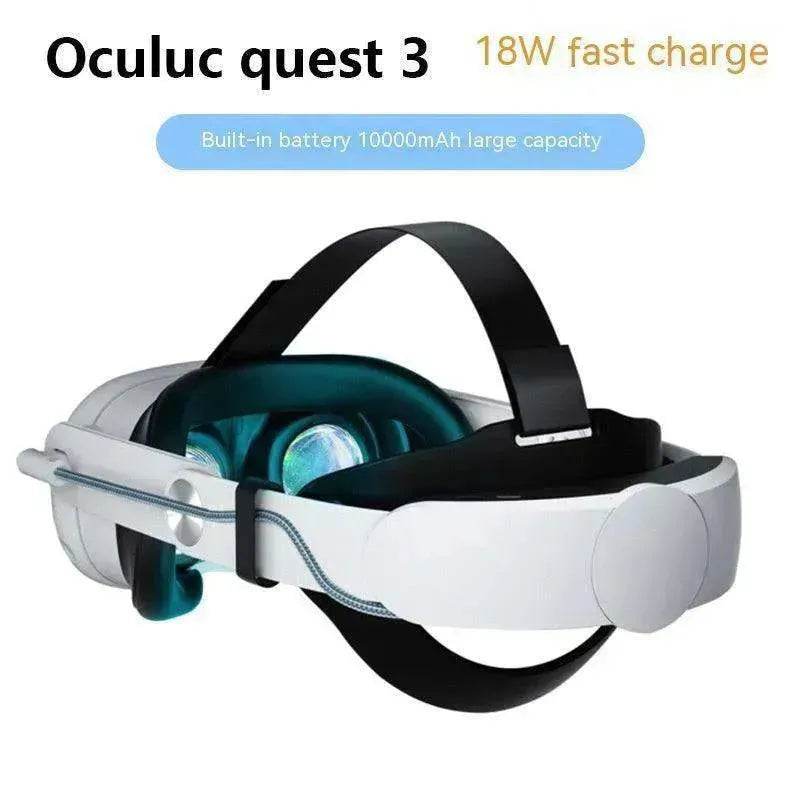 Oculus Quest3 Head Wear 18W Fast Charge VR Glasses Meta Headband Accessories
