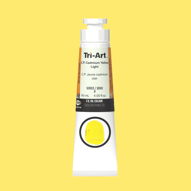 Tri-Art Oil Colours - C.P. Cadmium Yellow Light