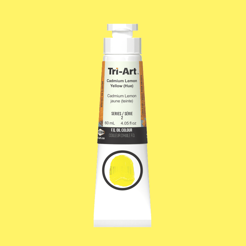 Tri-Art Oil Colours - Cadmium Lemon Yellow Hue