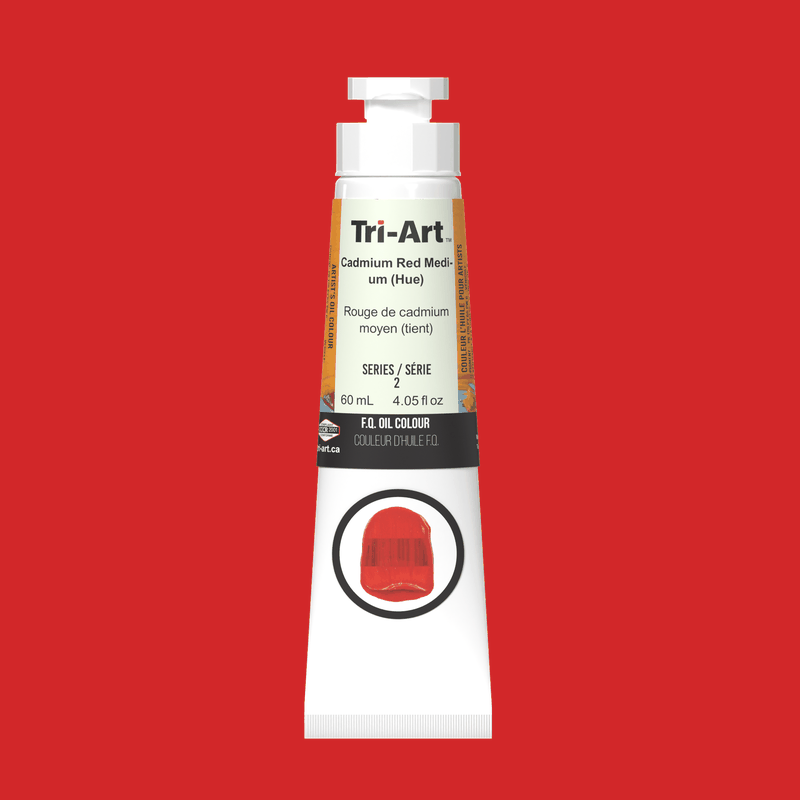 Tri-Art Oil Colours - Cadmium Red Medium Hue