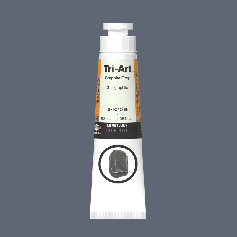 Tri-Art Oil Colours - Graphite Grey