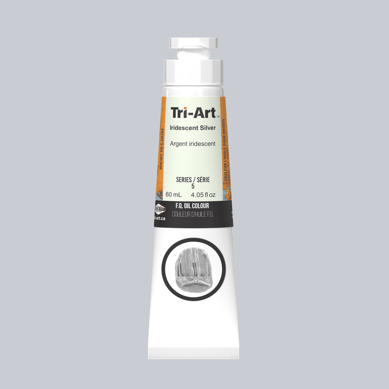 Tri-Art Oil Colours - Iridescent Silver