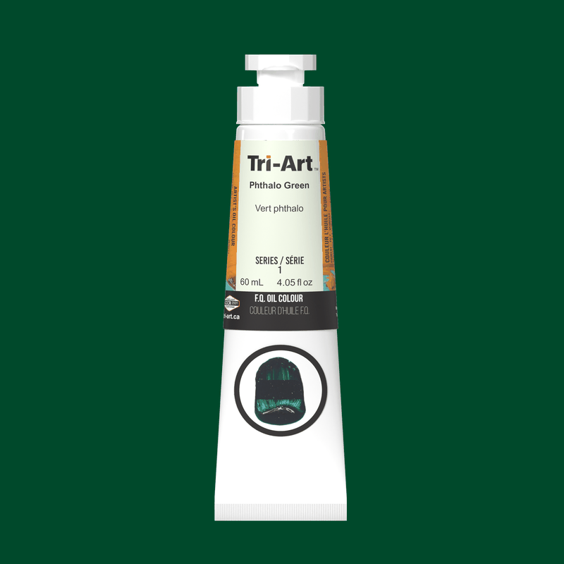Tri-Art Oil Colours - Phthalo Green